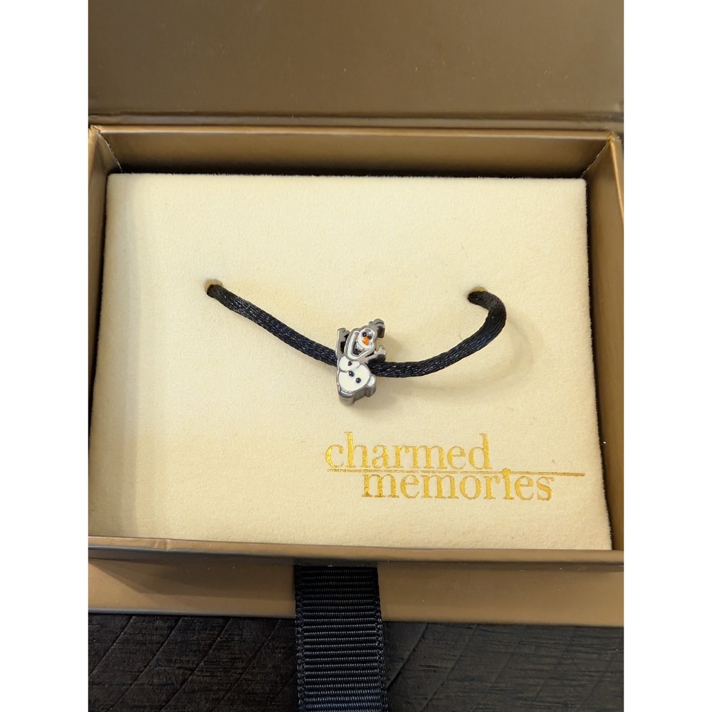 KAY JEWELERS CHARMED MEMORIES DISNEY FROZEN OLAF CHARM STERLING SILVER 925 Italy